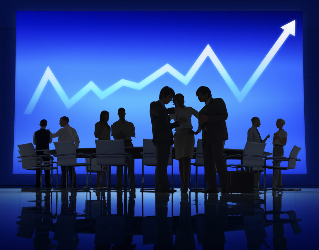 A business event that signals economic recovery