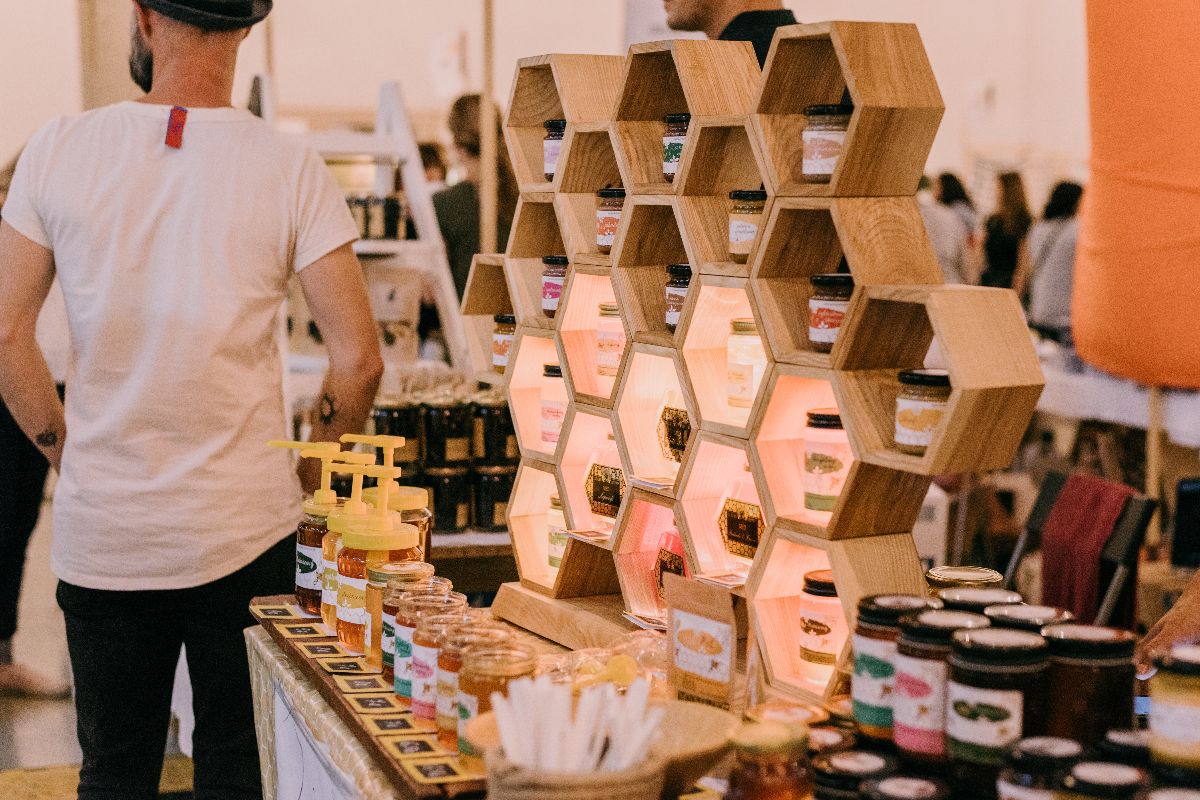 A simple exhibit at a local trade show in the Philippines