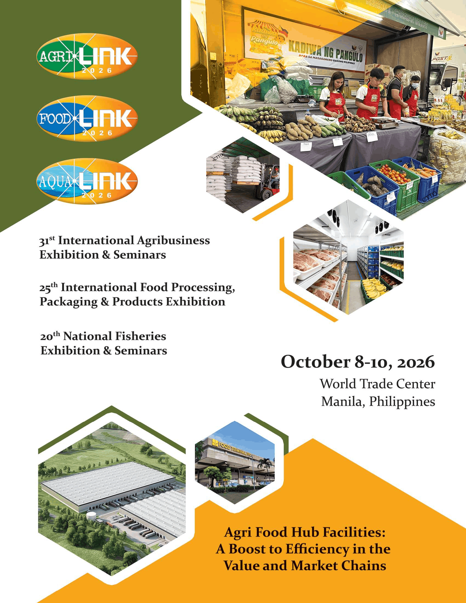 AgriLink, FoodLink, AquaLink 2026
